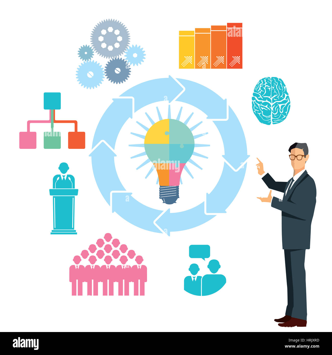 Business concept planning project Stock Photo - Alamy