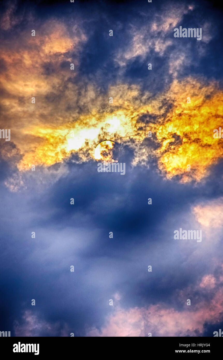 Sunset Sky Stock Photo