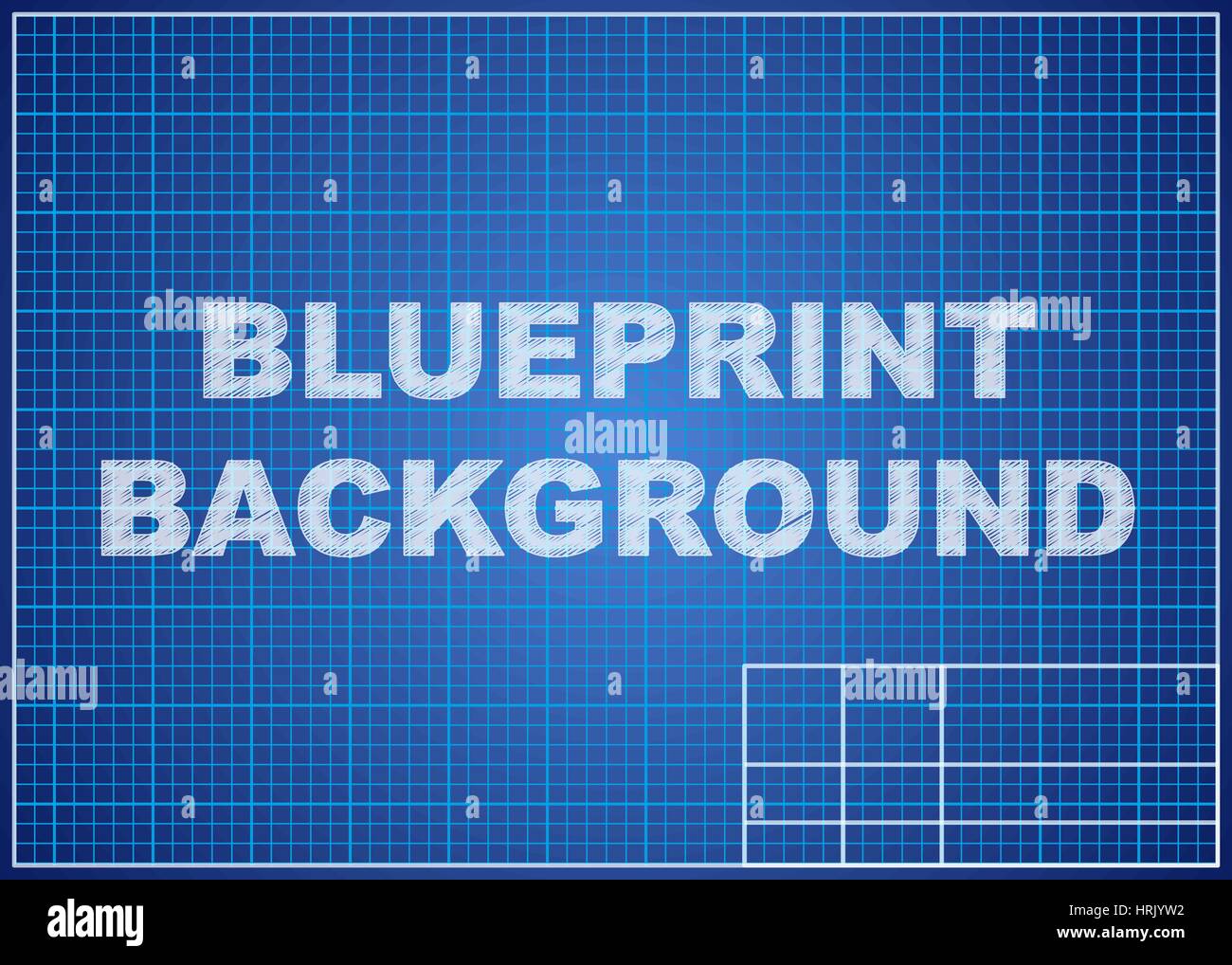 Blueprint background. Technical design paper Stock Vector Image
