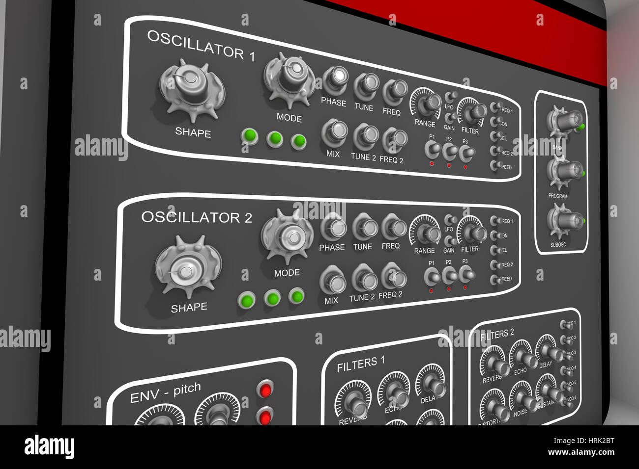 Synthesizer knobs hires stock photography and images Alamy