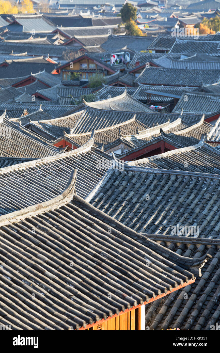 Chinese rooftops ancient hi-res stock photography and images - Alamy