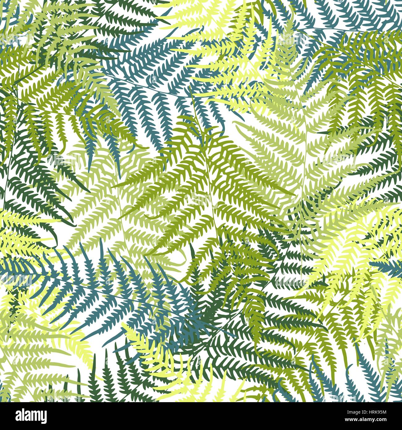Fern seamless pattern Stock Vector Image & Art - Alamy