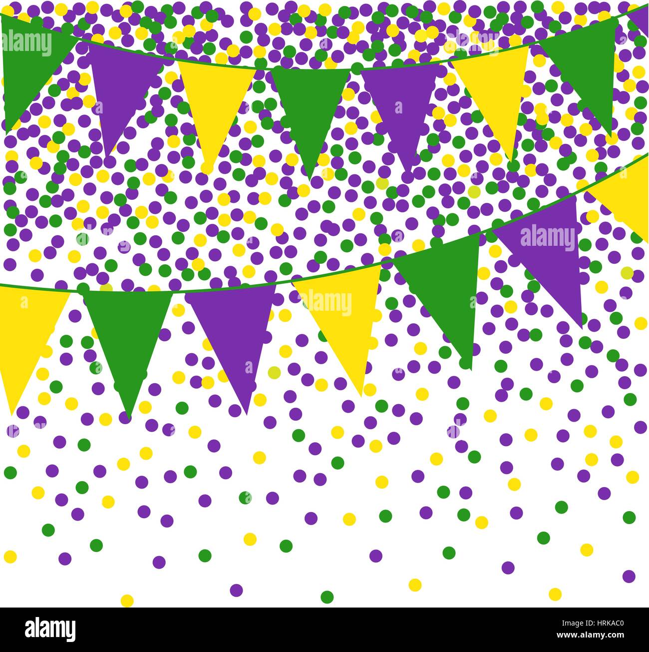 mardi gras confetti headband