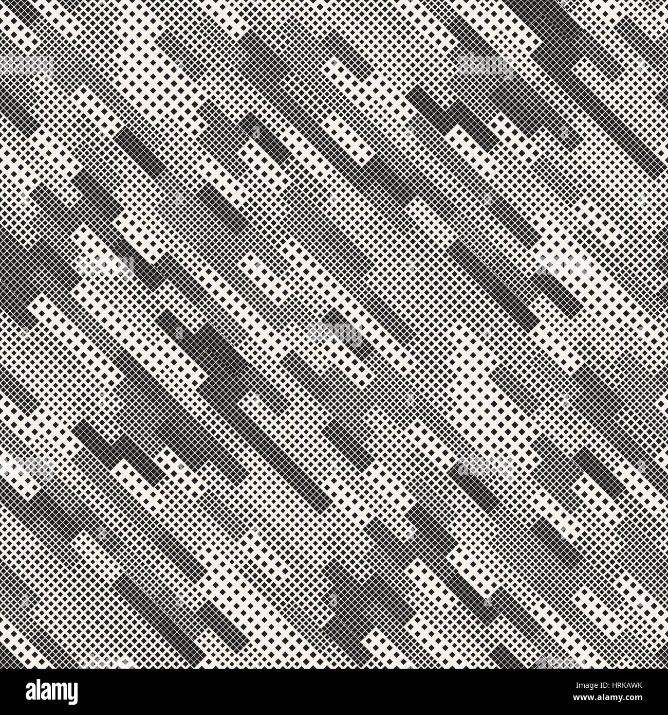 Modern Stylish Halftone Texture. Endless Abstract Background With ...