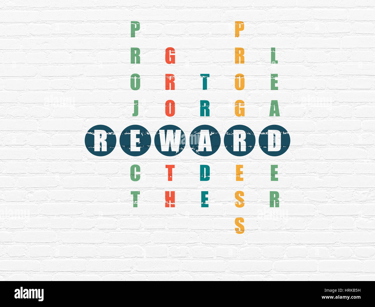 Finance concept: Reward in Crossword Puzzle Stock Photo Alamy Finance concept: Reward in Crossword Puzzle Stock Photo Alamy