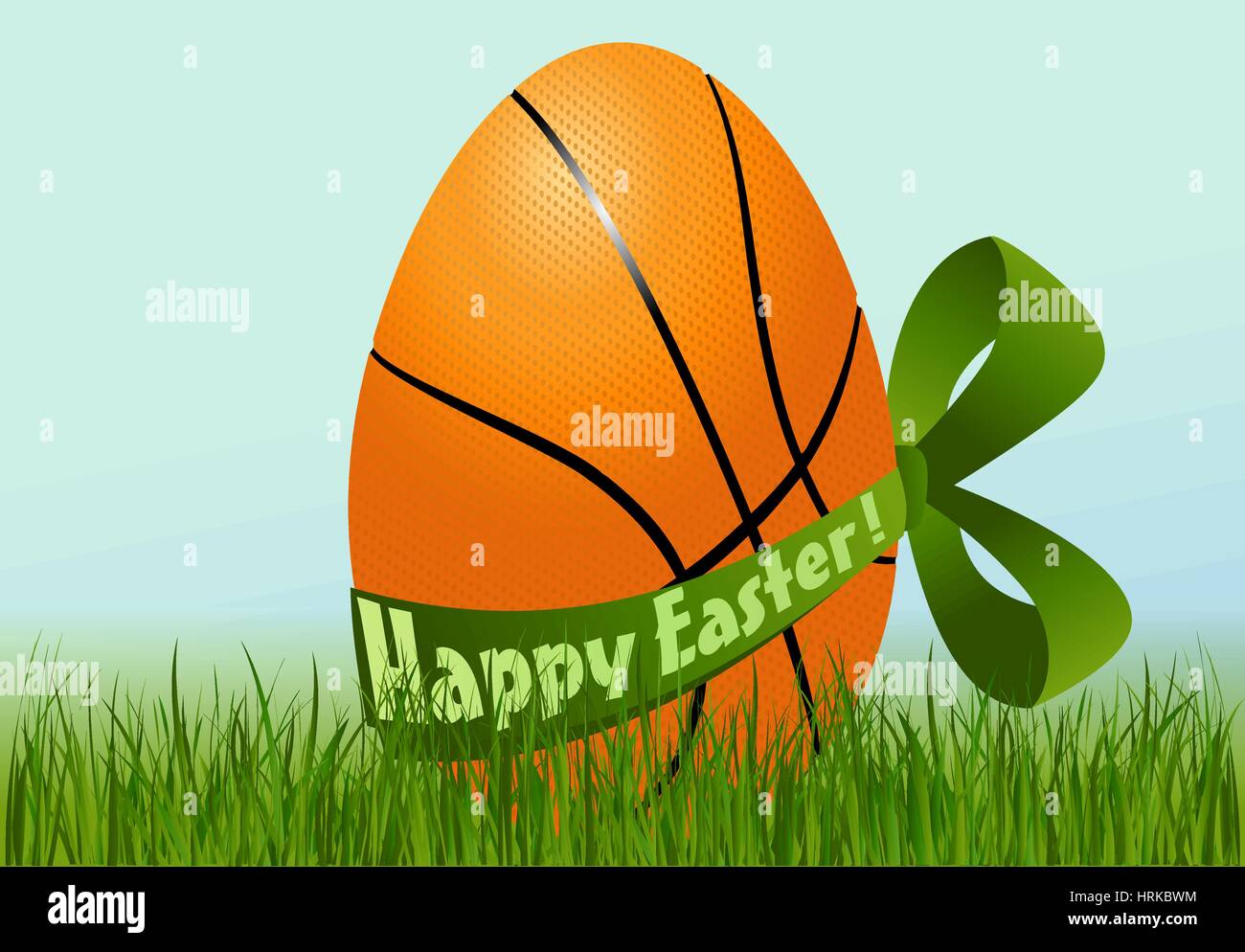 Basketball Easter egg Stock Vector Image & Art Alamy