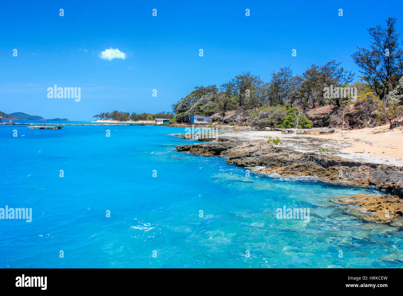 Friday Island Torres Straits top end of Australia Stock Photo
