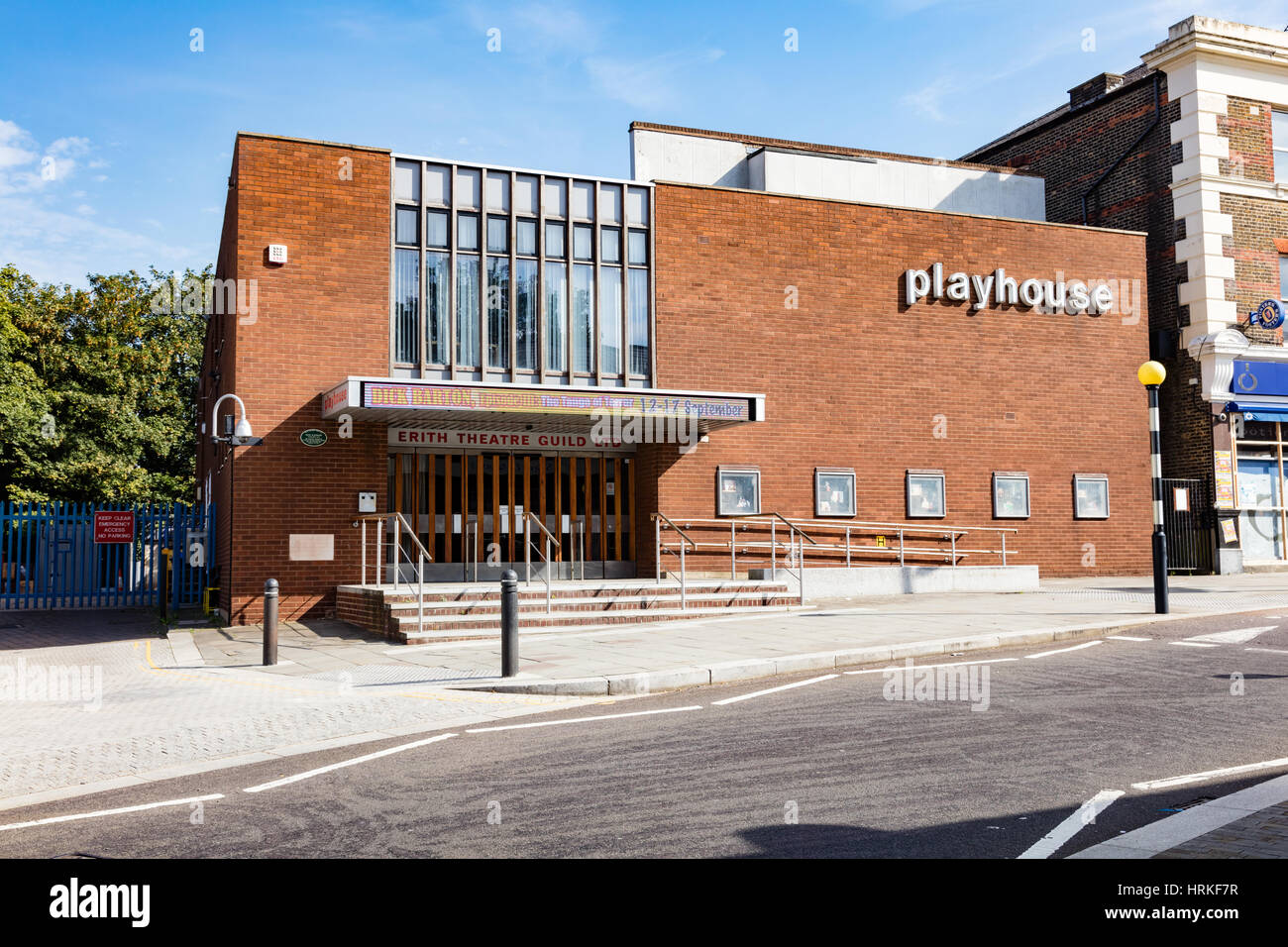 The Playhouse, a theatre in Erith, Kent, UK Stock Photo Alamy