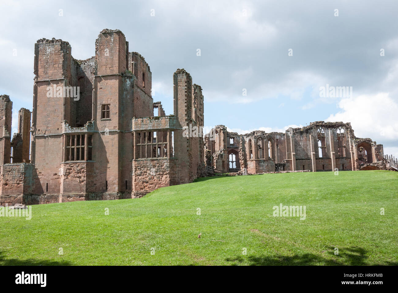 Kenilworth Castle, Kenilworth, Warwickshire, England, UK Stock Photo