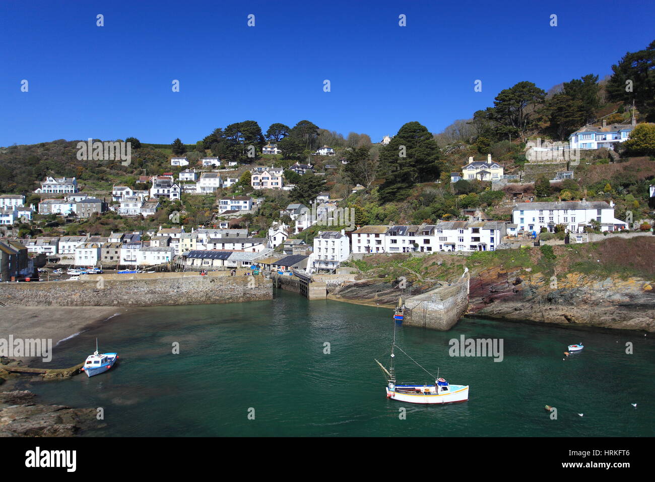Polperro summer hires stock photography and images Alamy