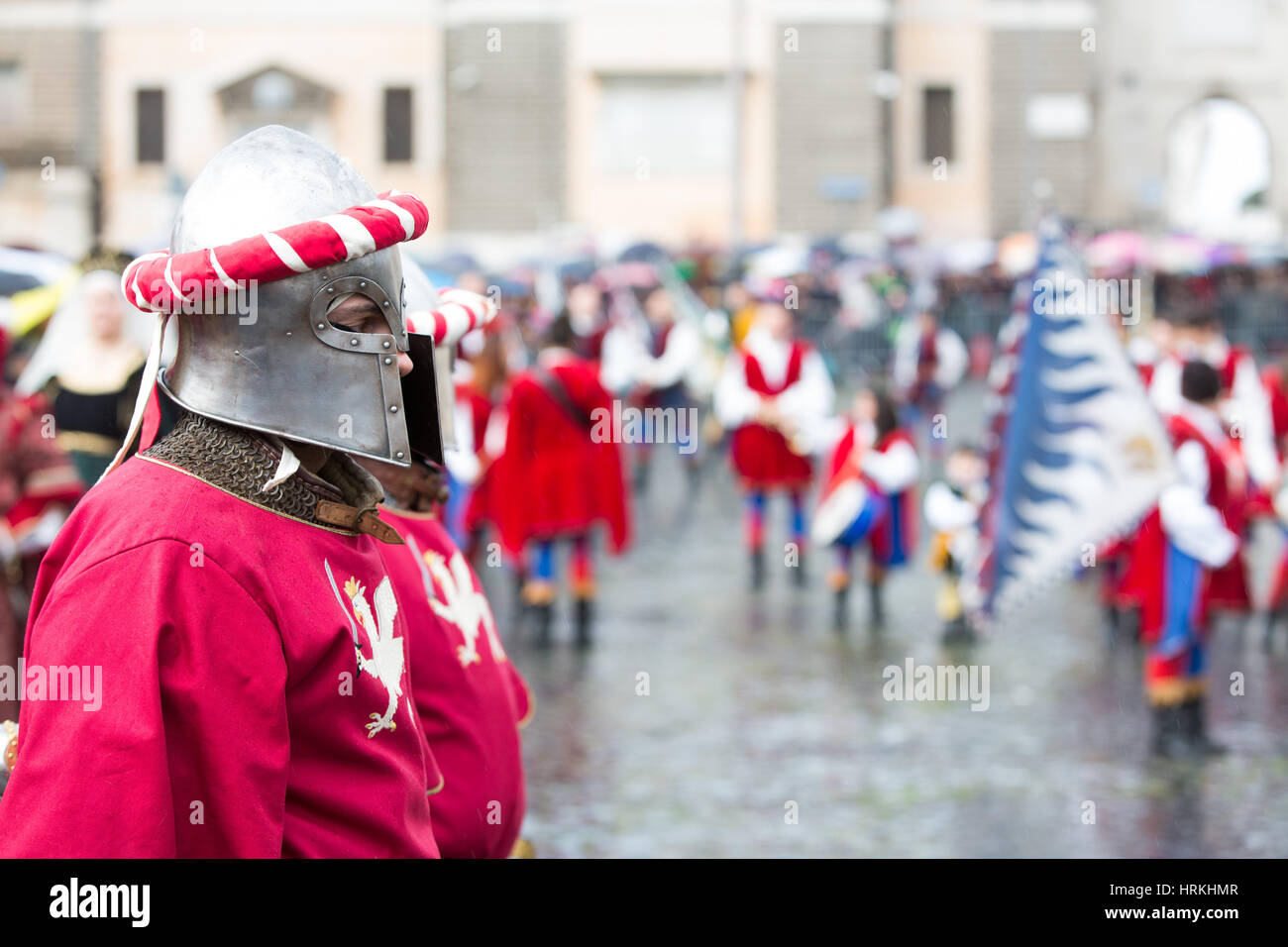 Masked Parade Renaissance The parade Renaissance held in central Rome, at the ninth edition of ...