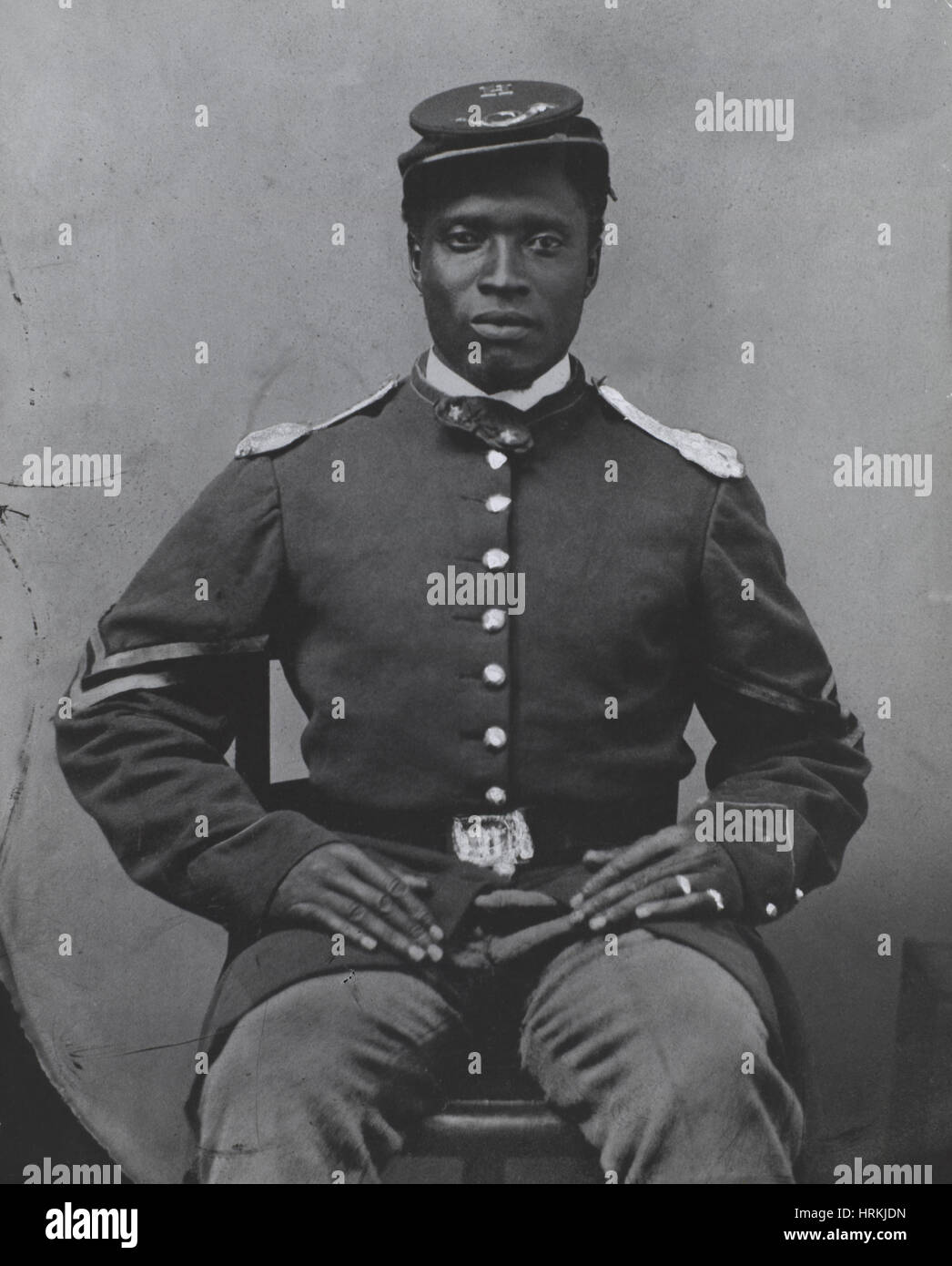 Civil War Soldier Stock Photo