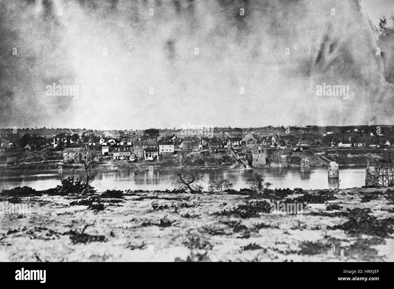 Battle of Fredericksburg, 1862 Stock Photo