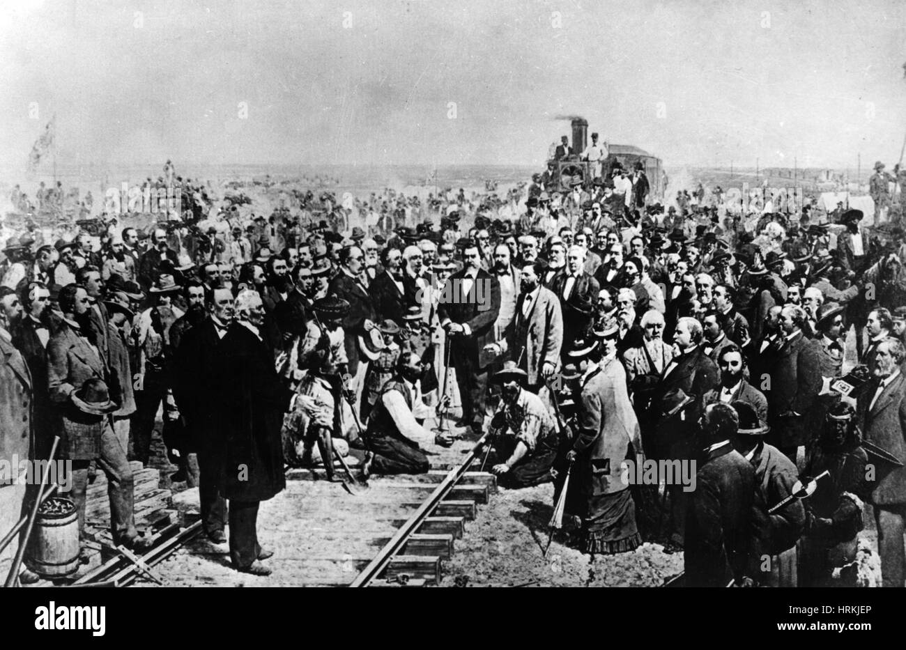 Golden Spike Ceremony, 1869
