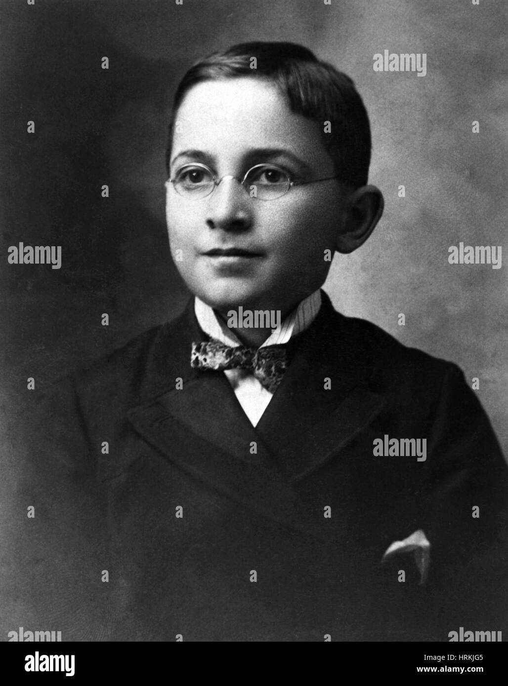 Young Harry S. Truman, 1897 Stock Photo