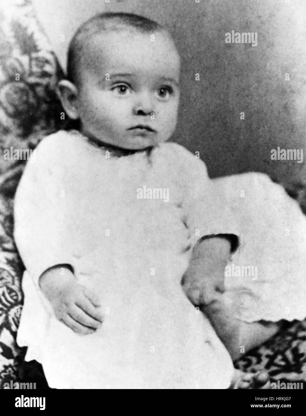 Young Harry S. Truman, 1884 Stock Photo