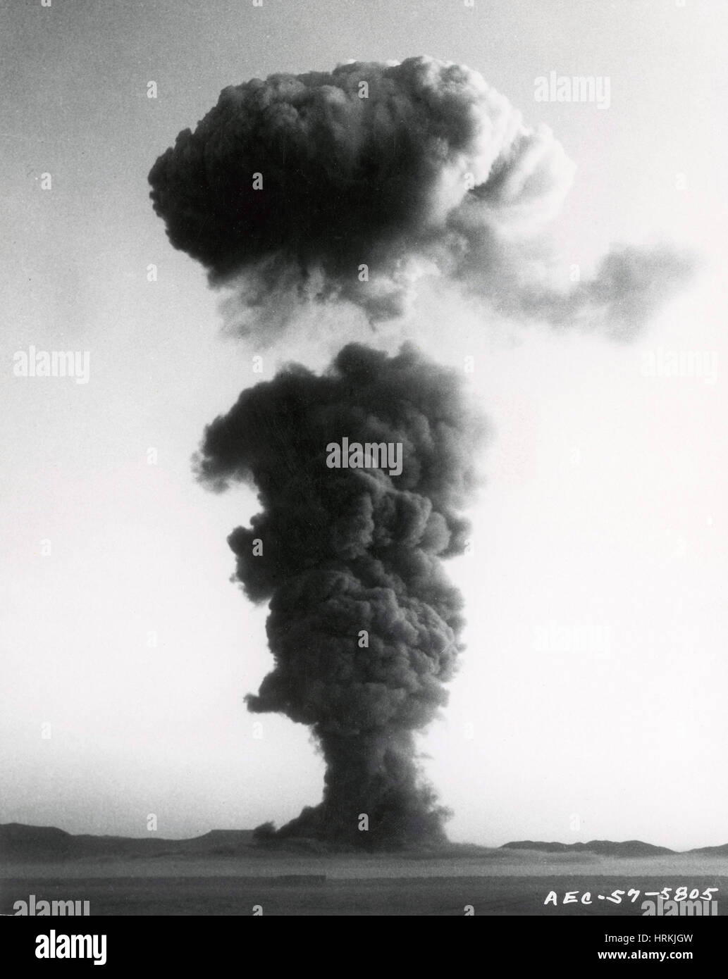 Operation Plumbbob STOKES, 1957 Stock Photo