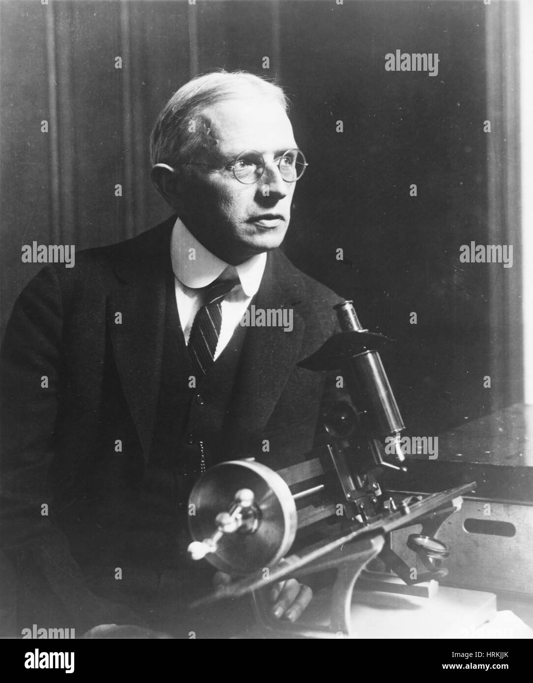Henry Norris Russell, American Astronomer Stock Photo