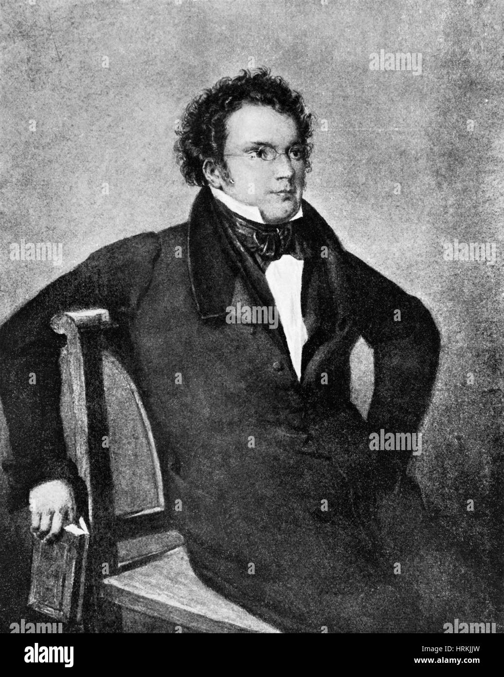 Franz Peter Schubert, Austrian Composer Stock Photo