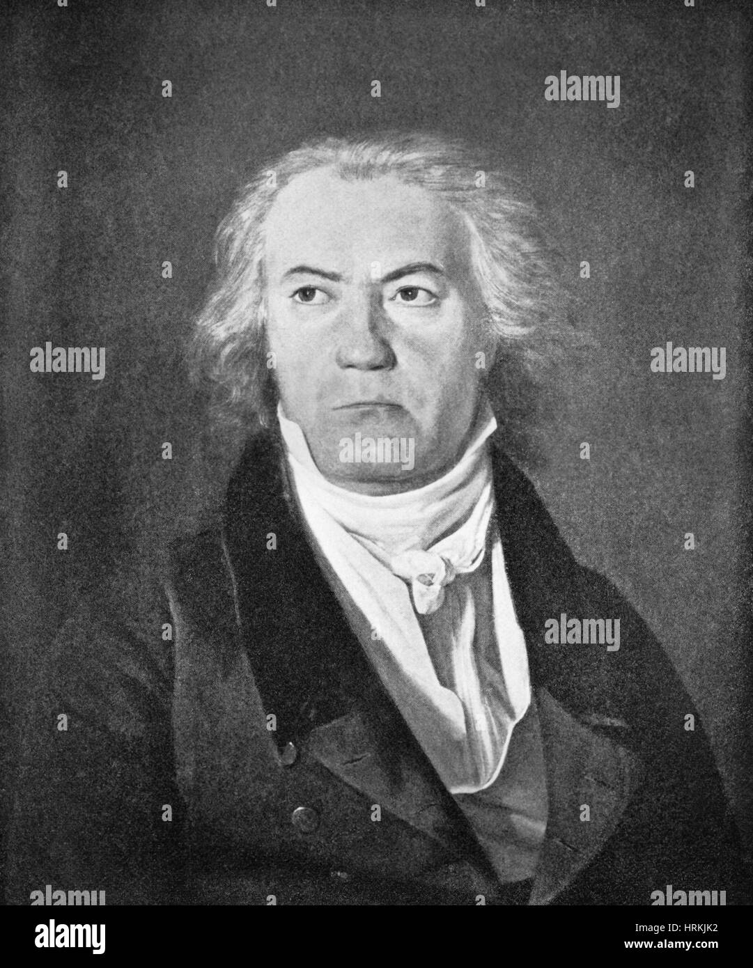 Ludwig van Beethoven. German Composer Stock Photo