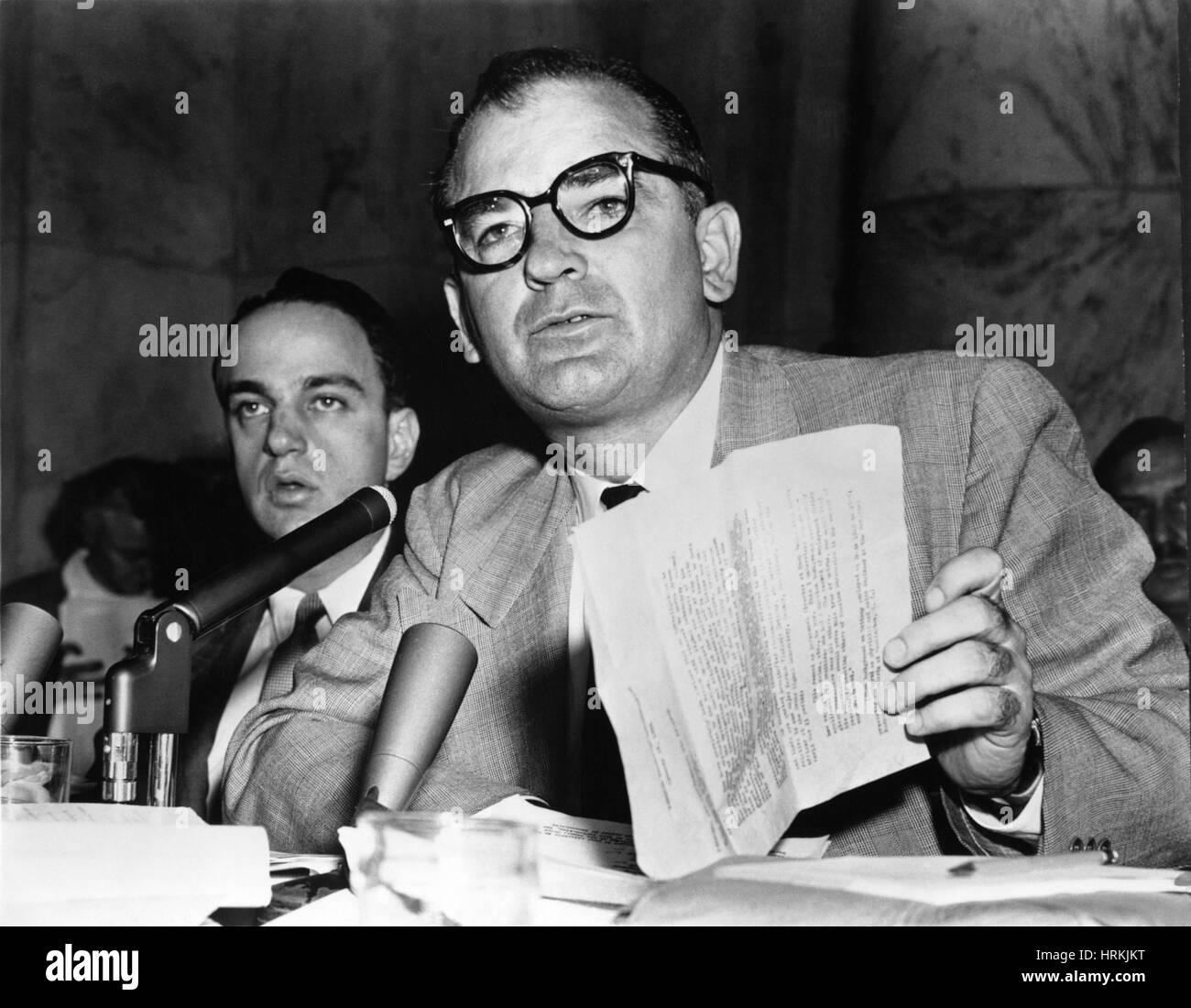 Joseph McCarthy, American Politician Stock Photo