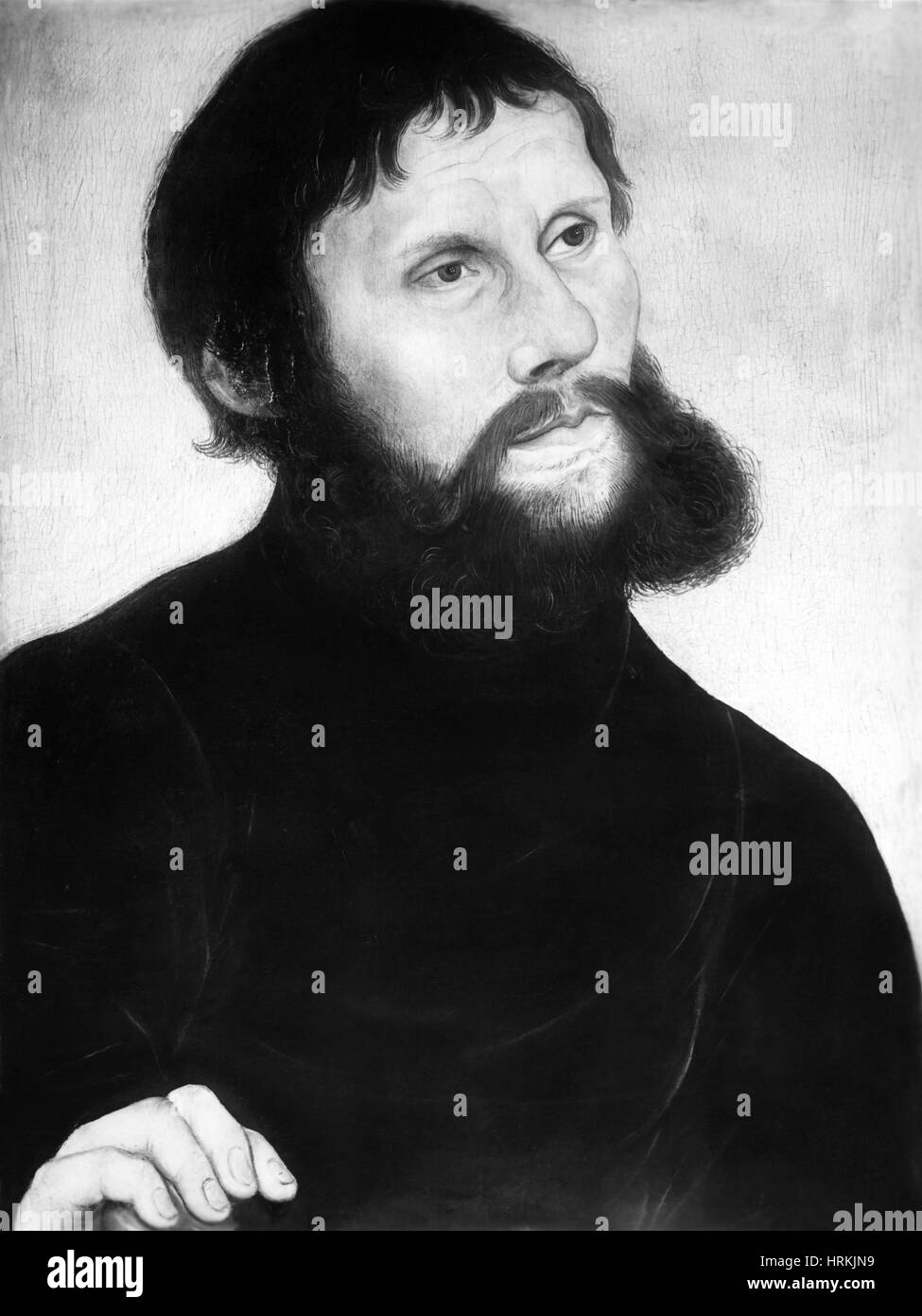 Martin Luther, German Theologian Stock Photo