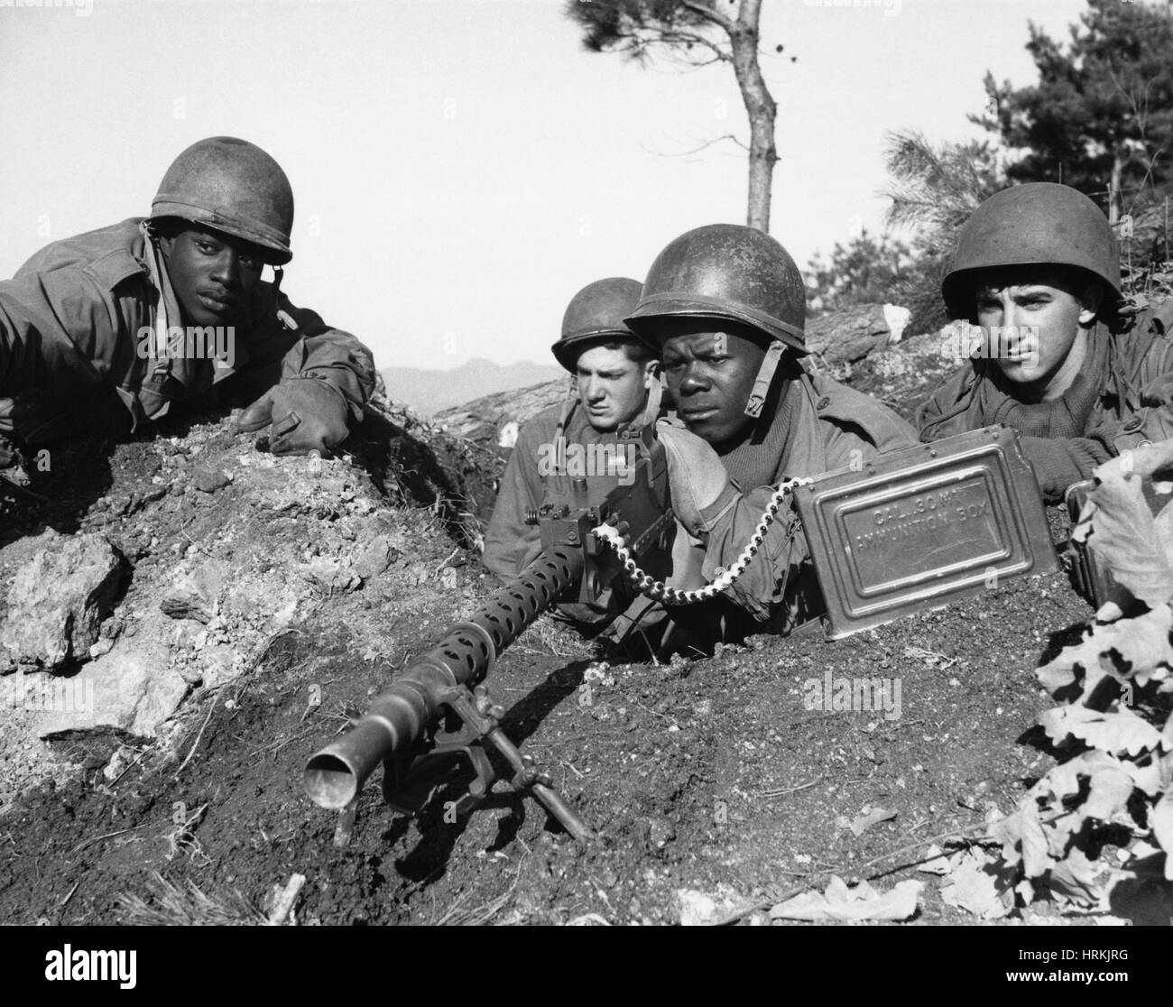 Korean War Stock Photo