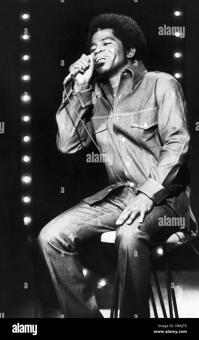 James brown godfather of soul 1970 stock photo alamy