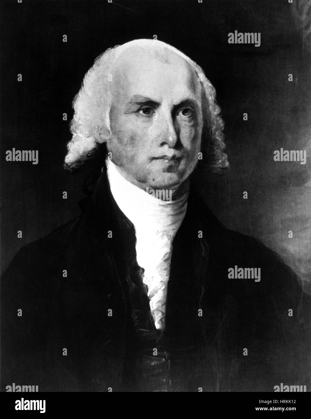 James Madison, 4th U.S. President Stock Photo