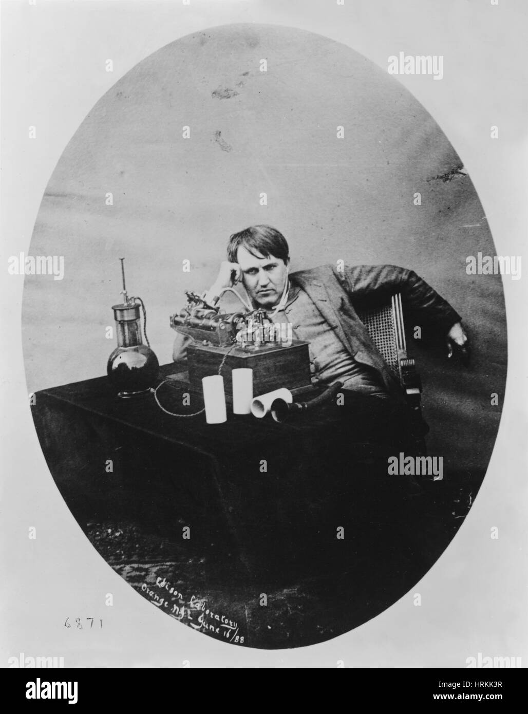 Thomas Edison, American Inventor Stock Photo