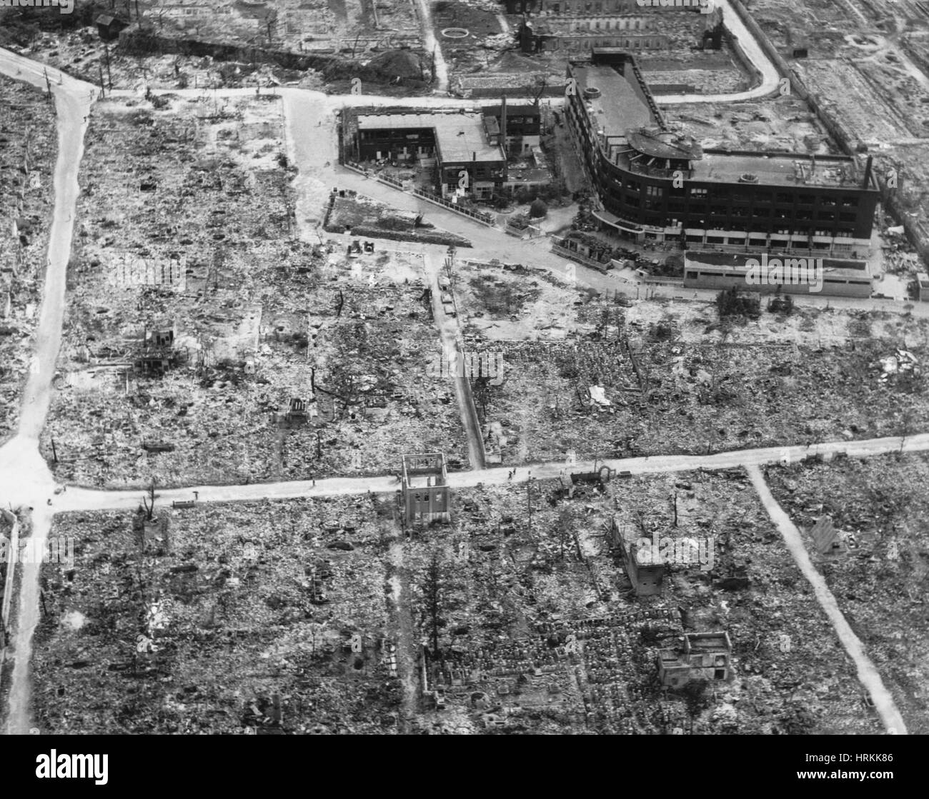 Hiroshima, 1945 Stock Photo