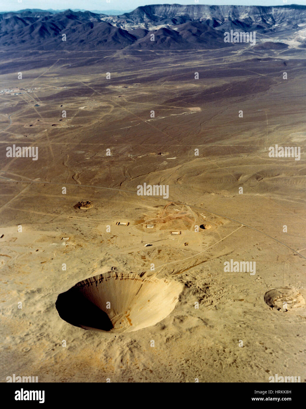 Operation Plowshare, Sedan Crater Stock Photo Alamy
