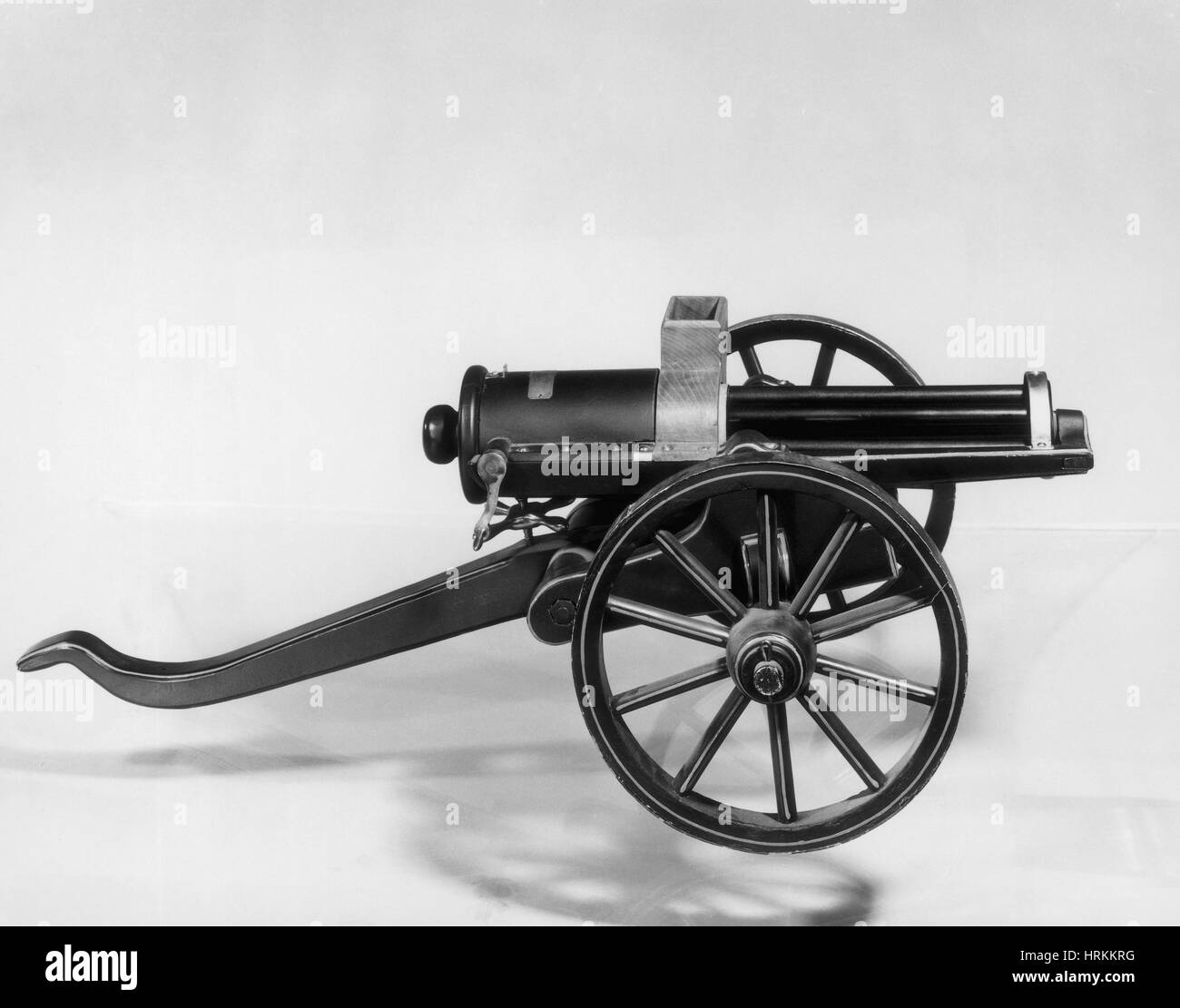 Gatling Gun Stock Photo