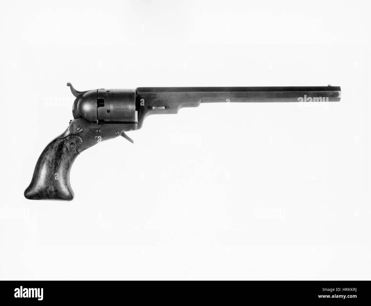 Antique Revolver Stock Photo