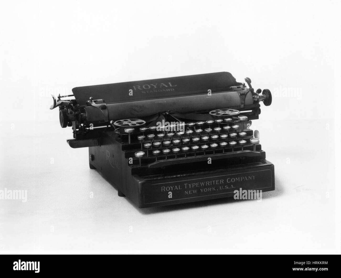 Royal Typewriter Stock Photo