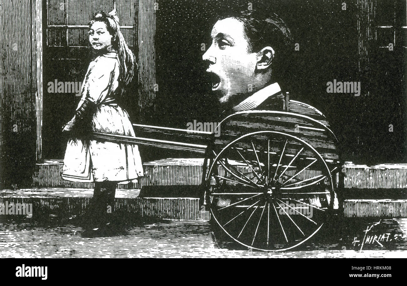 Trick Photography, 1889 Stock Photo - Alamy