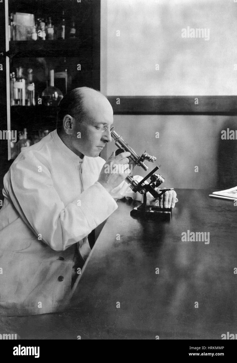 Alexis Carrel, French Surgeon and Eugenicist Stock Photo