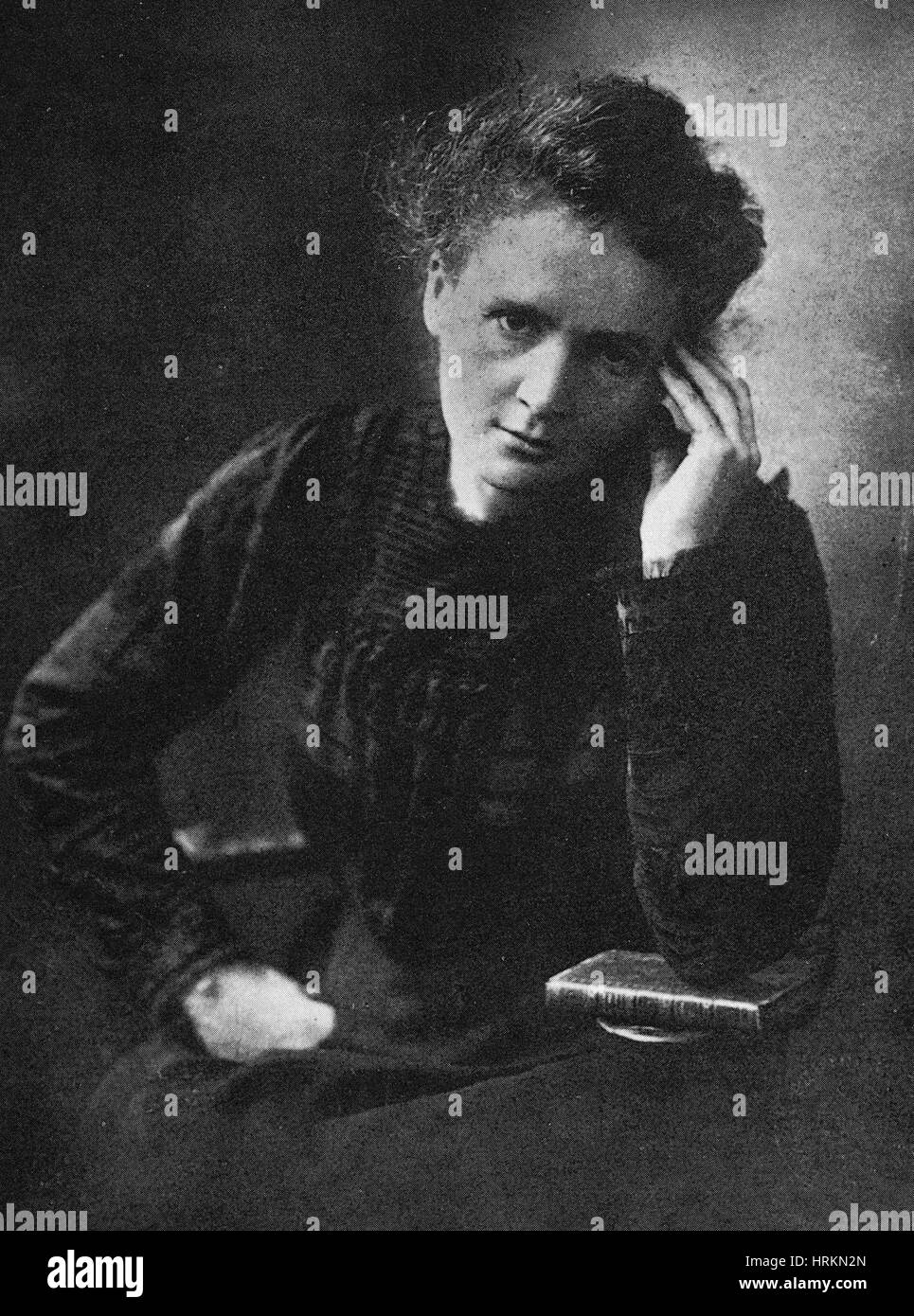 Marie Curie, Polish-French Physicist Stock Photo