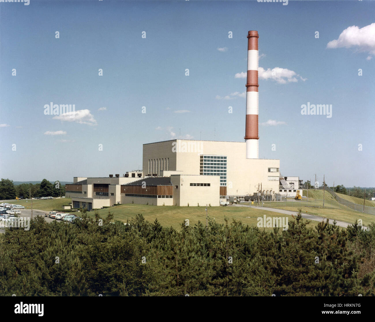 Brookhaven Graphite Research Reactor Stock Photo