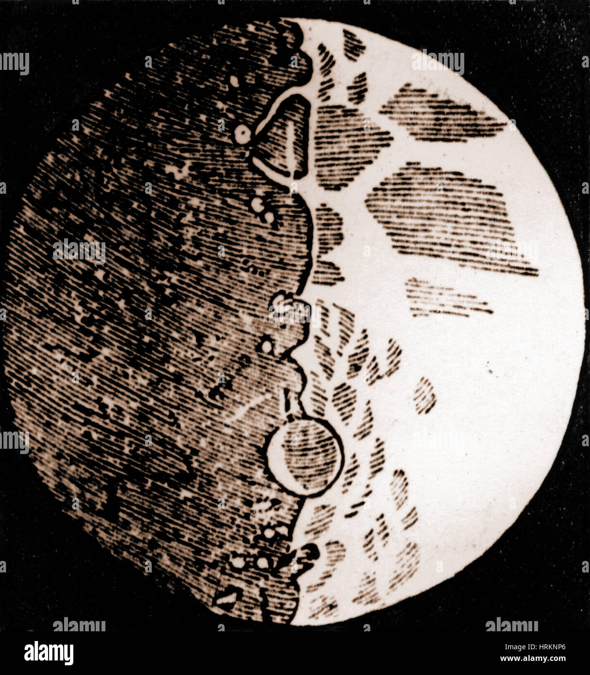 pencil drawing of jupiter galilean moons