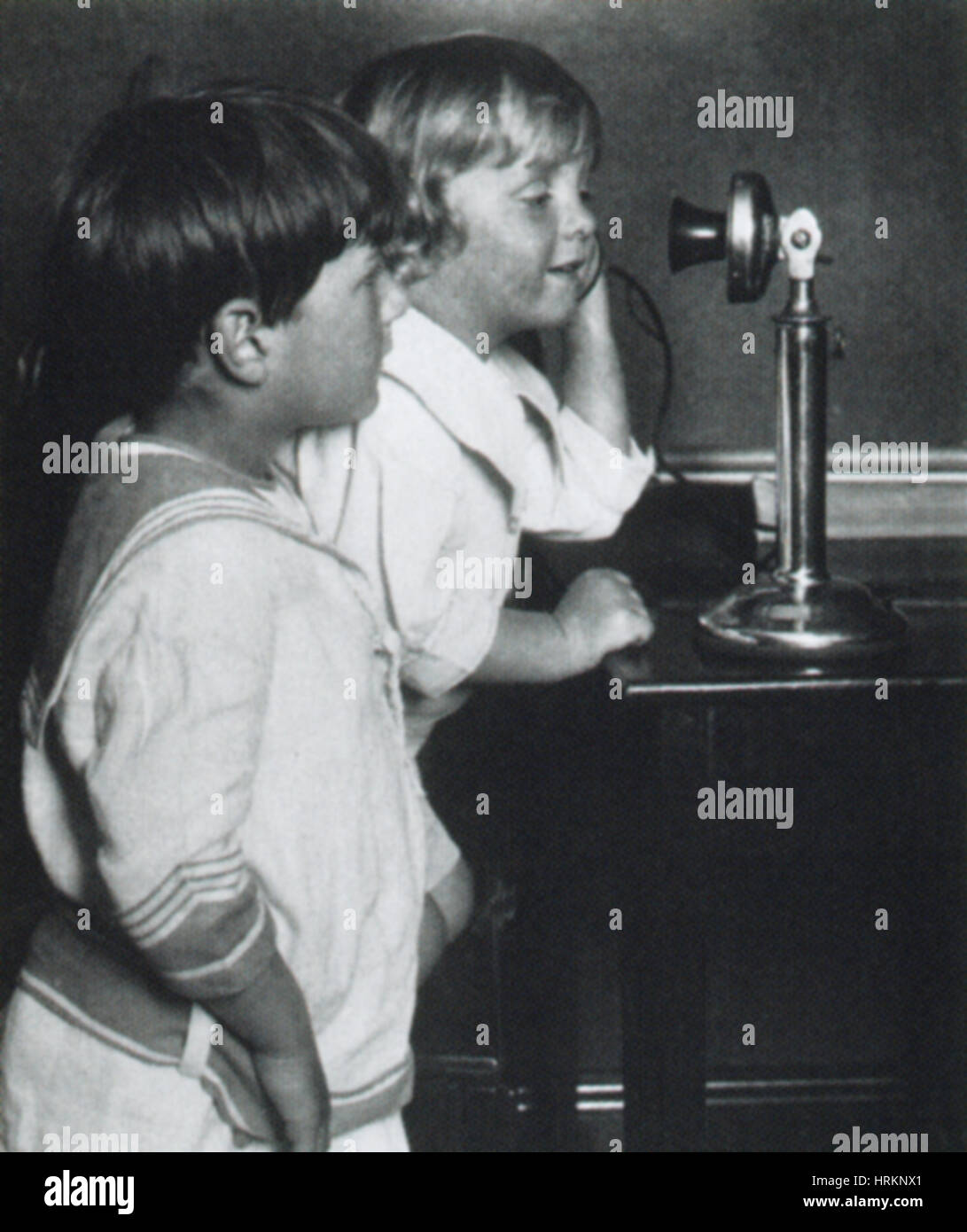 Early Telephone Stock Photo