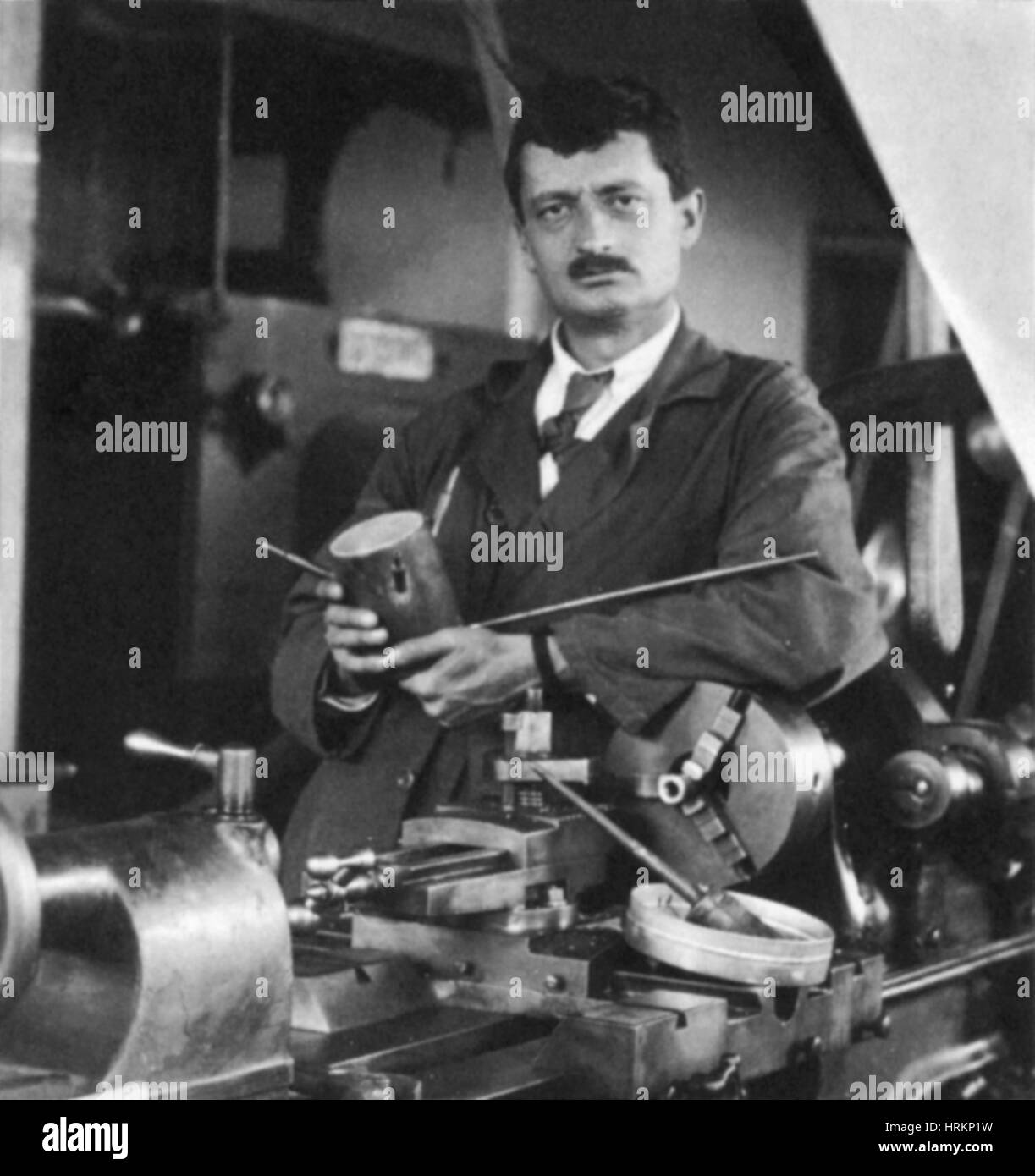 Hermann Oberth, German Physicist and Engineer Stock Photo