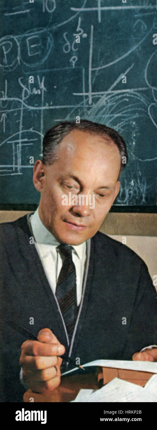 Manfred Eigen, German Biophysical Chemist Stock Photo