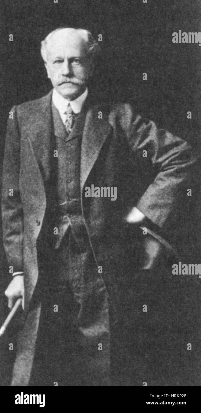 Percival Lowell, American Astronomer Stock Photo Alamy