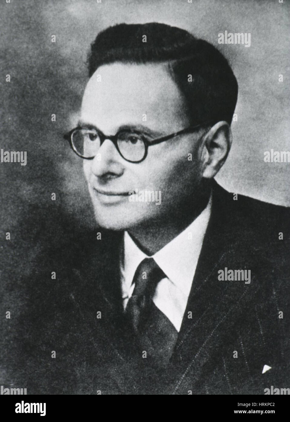 Hans Krebs, German-Anglo Biochemist Stock Photo