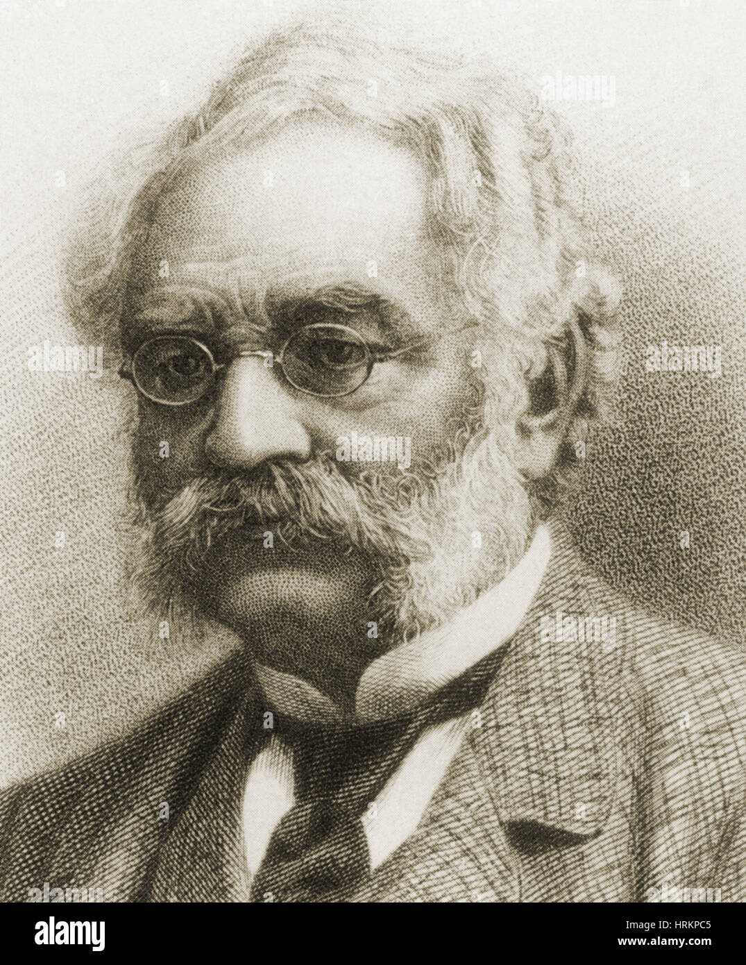 Werner von Siemens, German Inventor Stock Photo