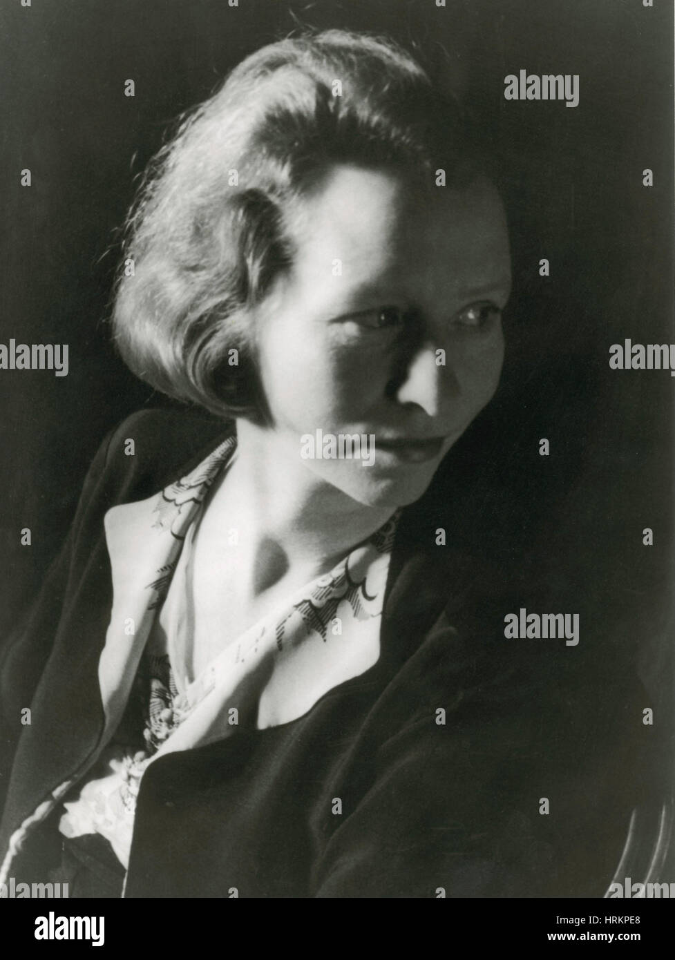 Edna St. Vincent Millay, American Poet Stock Photo