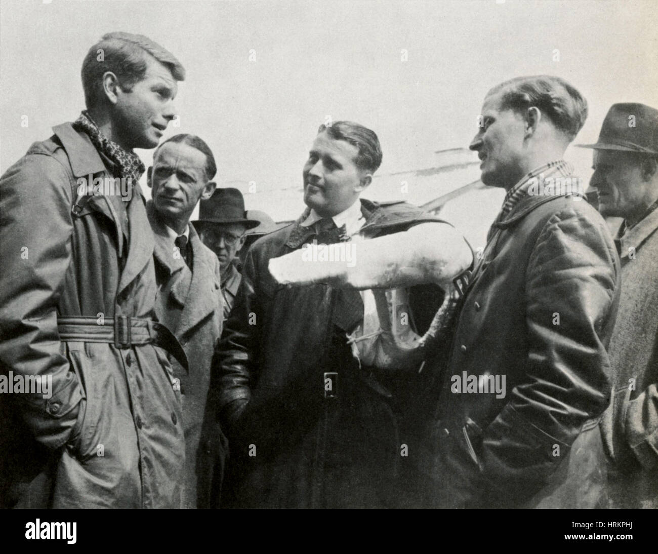 Werner von Braun Surrenders, 1945 Stock Photo
