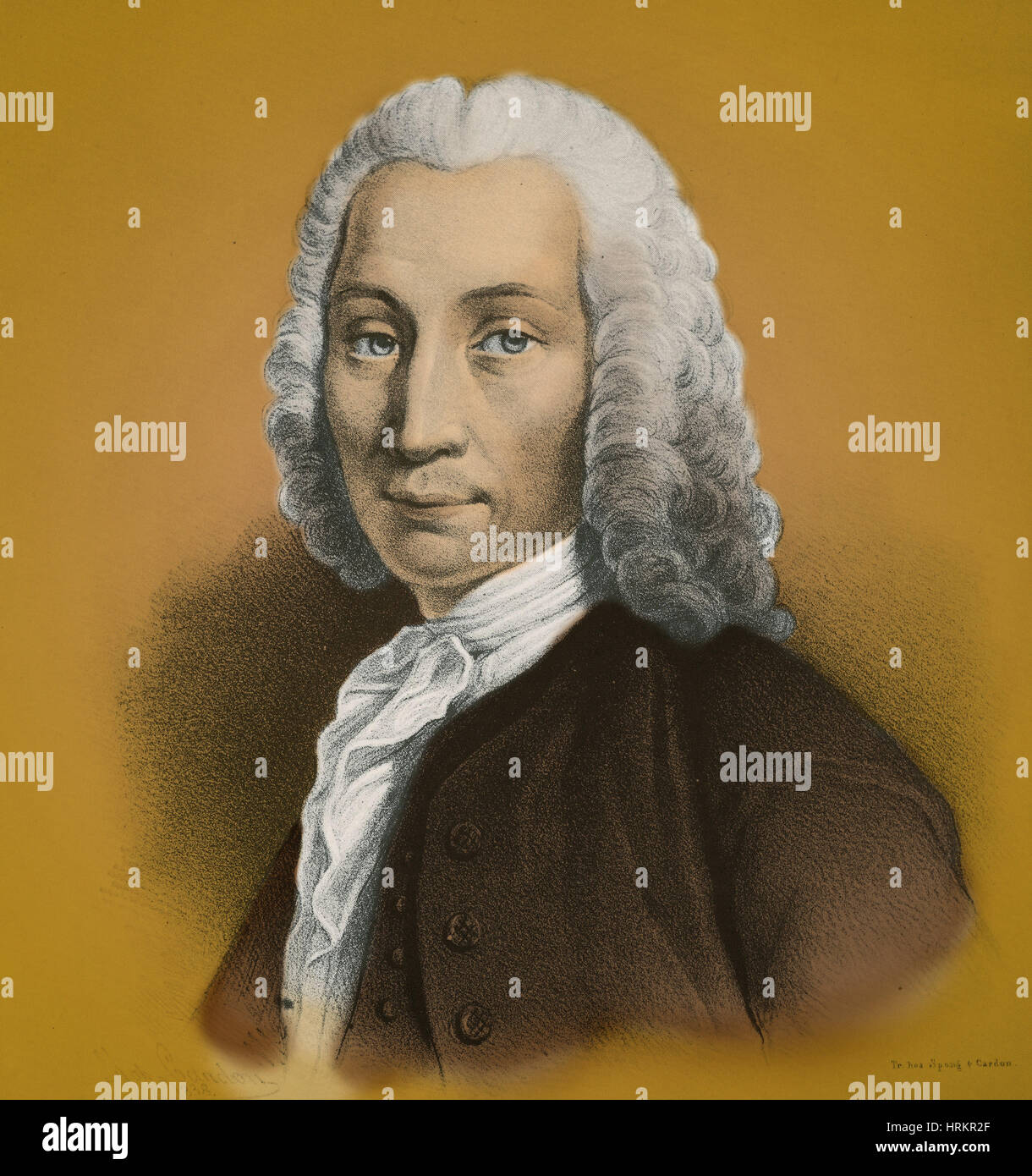 Anders Celsius, Swedish Astronomer Stock Photo