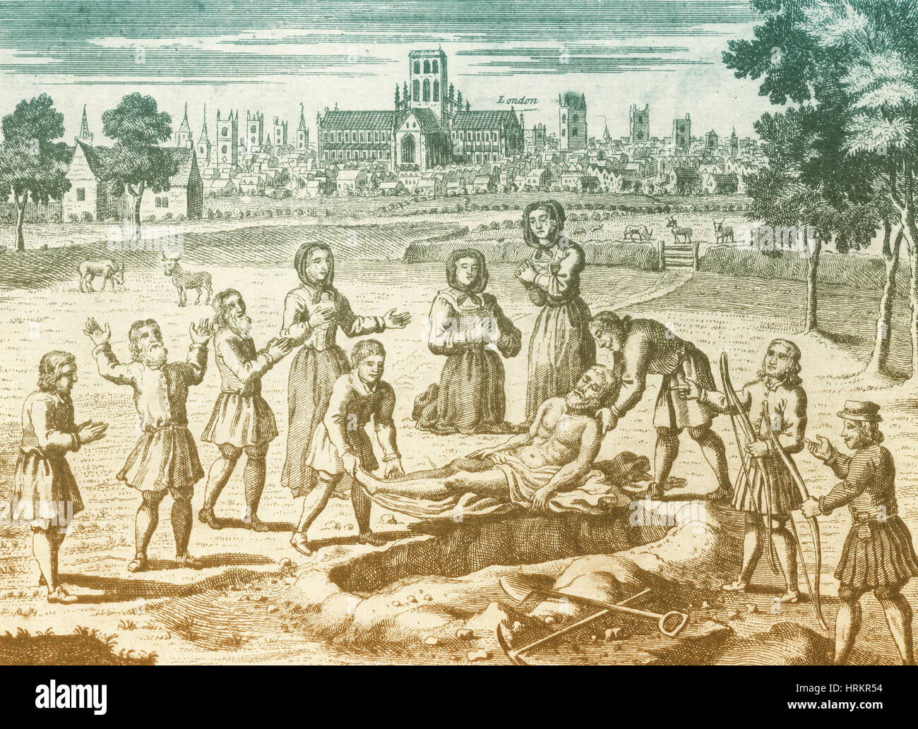 Great Plague of London, 1665